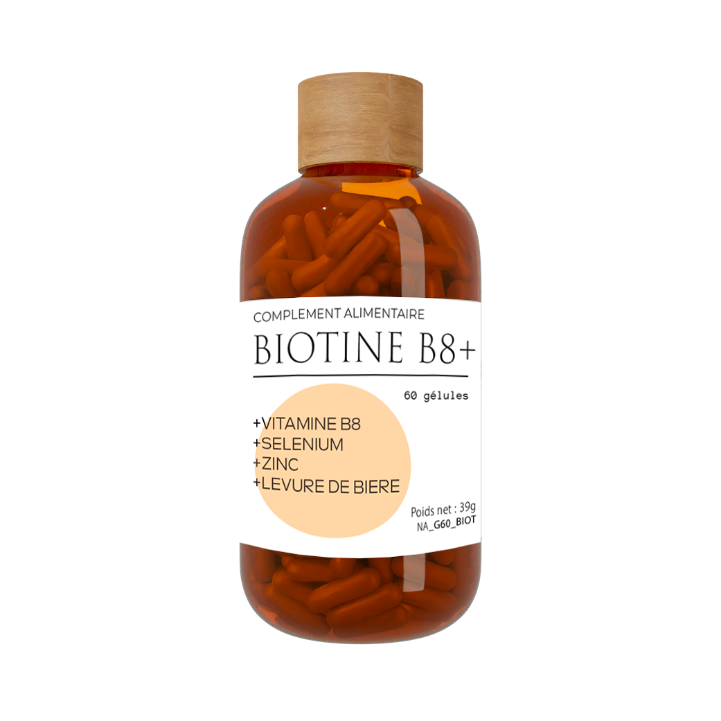 3D Pilulier Biotine 60