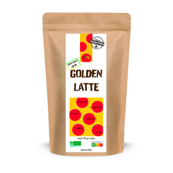 golden latte épicé nature az